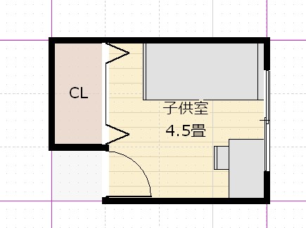 子供部屋のレイアウト大きさは6畳 5畳 4 5畳 傾向と考え方 最小面積は アトリエコジマ 注文住宅理想の間取り作りと失敗しないアイデア 実例集