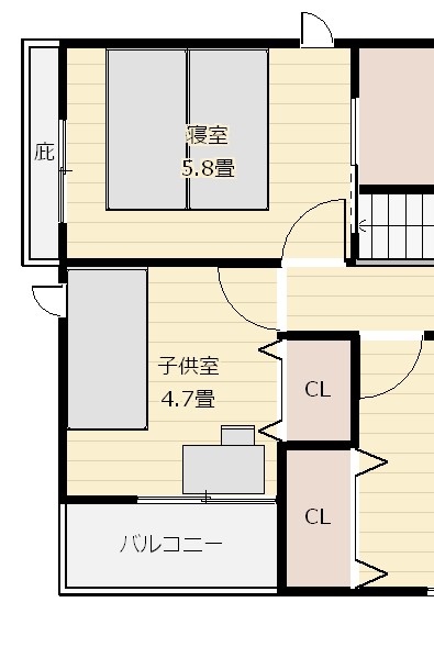 28坪3ldkフリースペースで子供部屋の数を調整できる南西角地の家 アトリエコジマ 注文住宅理想の間取り作りと失敗しないアイデア 実例集